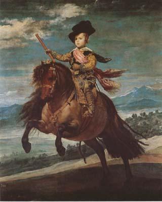 Diego Velazquez Prince Baltasar Carlos Equestrian (mk08) Germany oil painting art